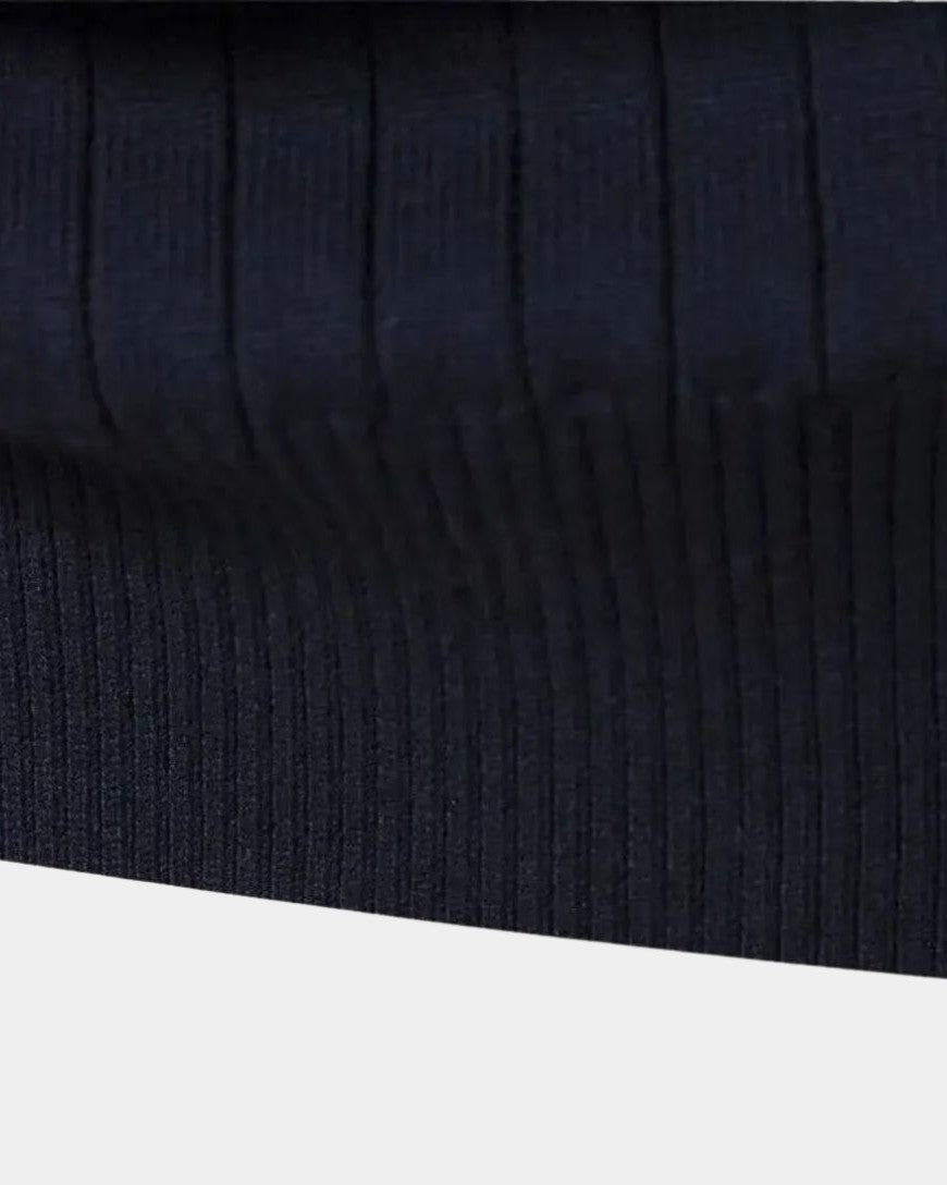 Mikkel™ | Meia Zip Sweatshirt em Algodão