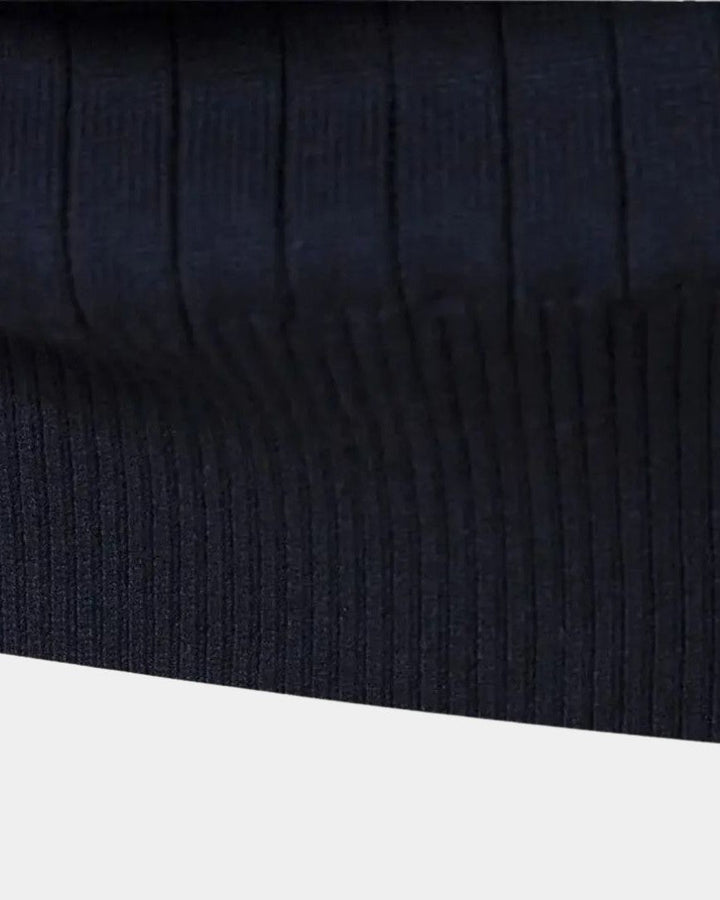 Mikkel™ | Meia Zip Sweatshirt em Algodão