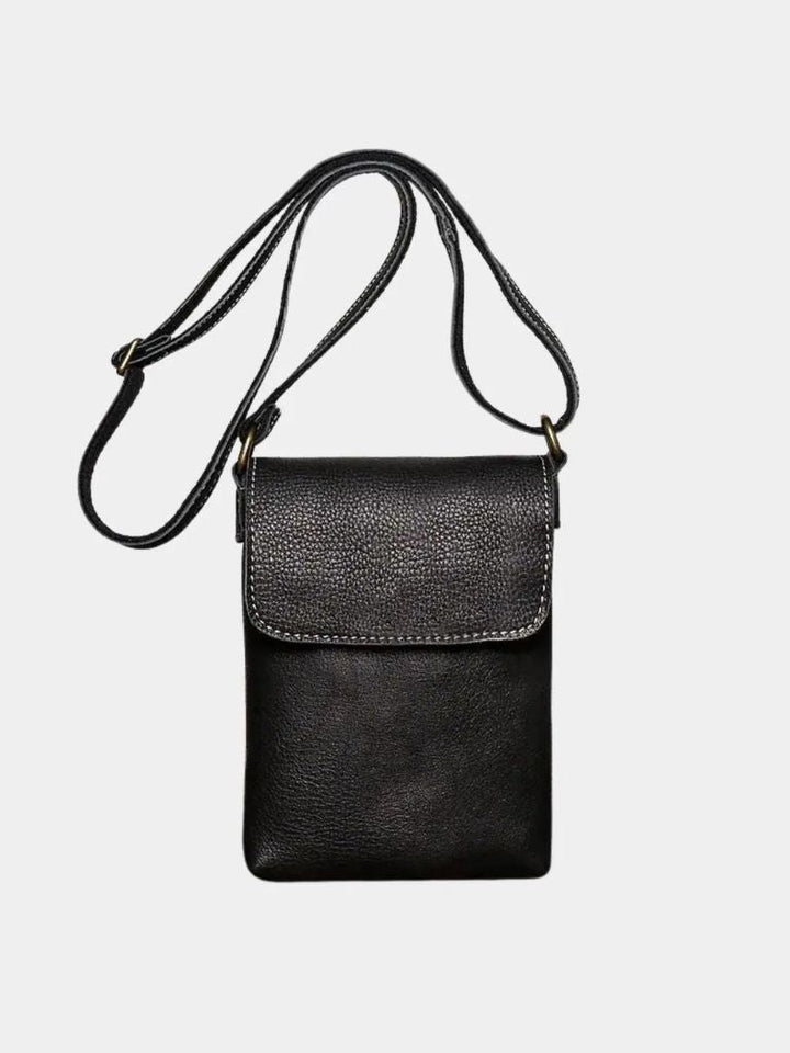 Mikkel™ | Mini Bolsa de Ombro em Couro