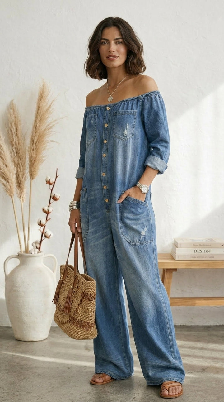 Alma | Off-Shoulder Bardot Top