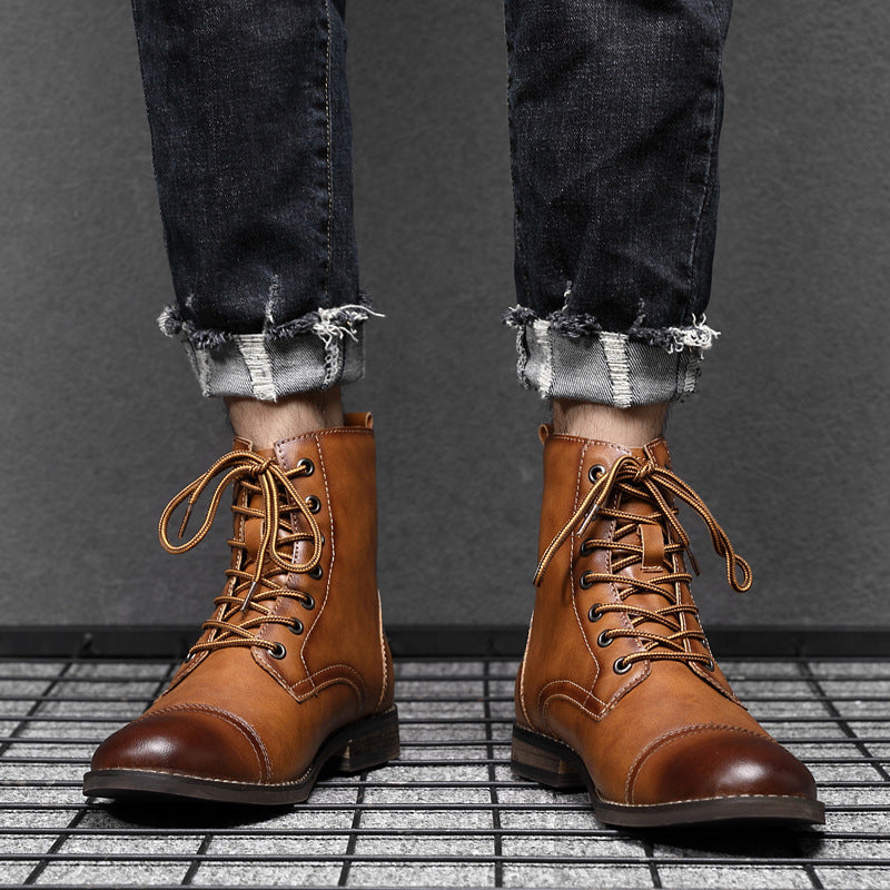 Morgan™ | Botas de couro sintético