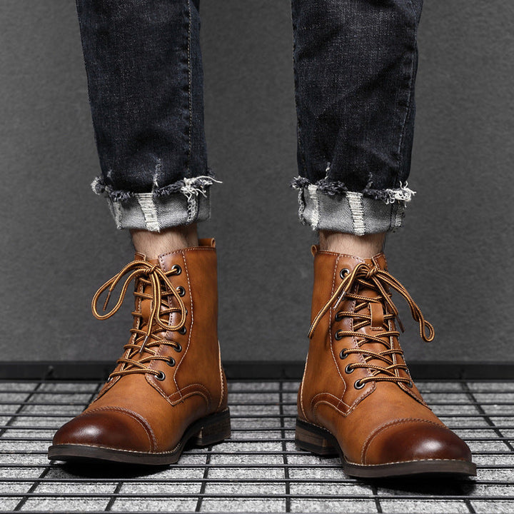 Morgan™ | Botas de couro sintético