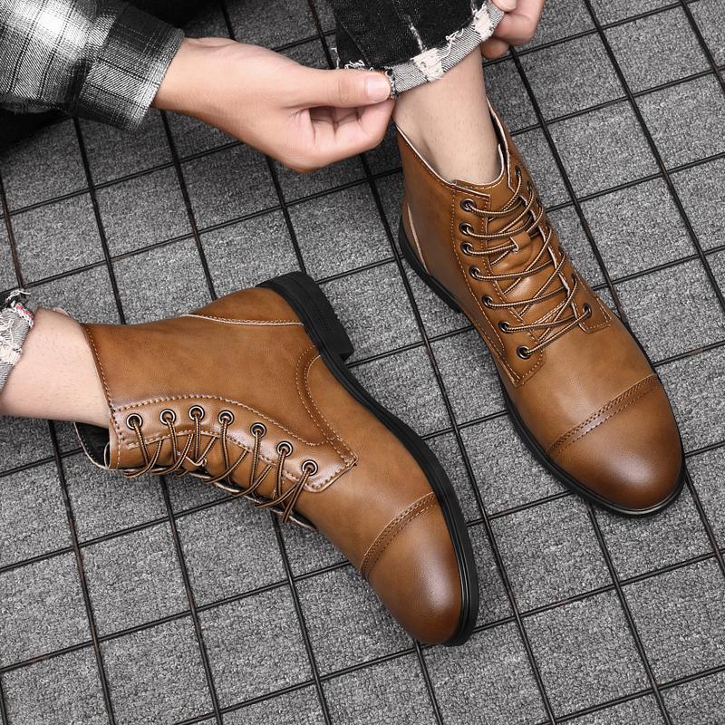 Morgan™ | Botas de couro sintético