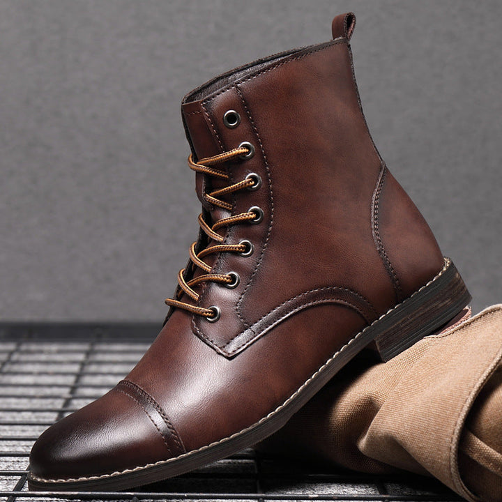 Morgan™ | Botas de couro sintético
