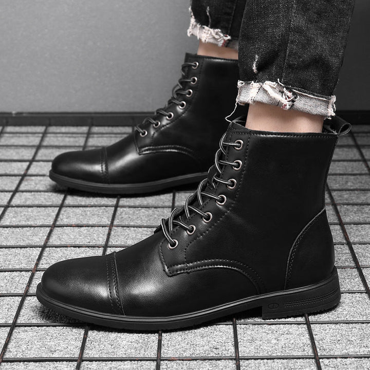 Morgan™ | Botas de couro sintético