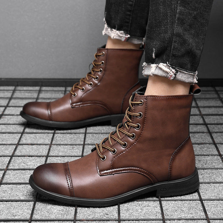 Morgan™ | Botas de couro sintético