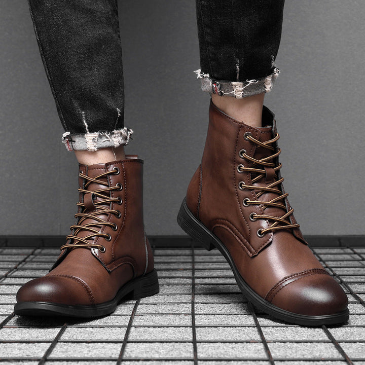 Morgan™ | Botas de couro sintético