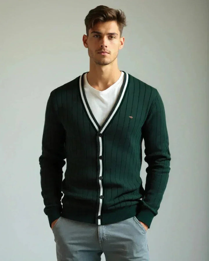 Oliver™ | Pullover de Algodão com Botões