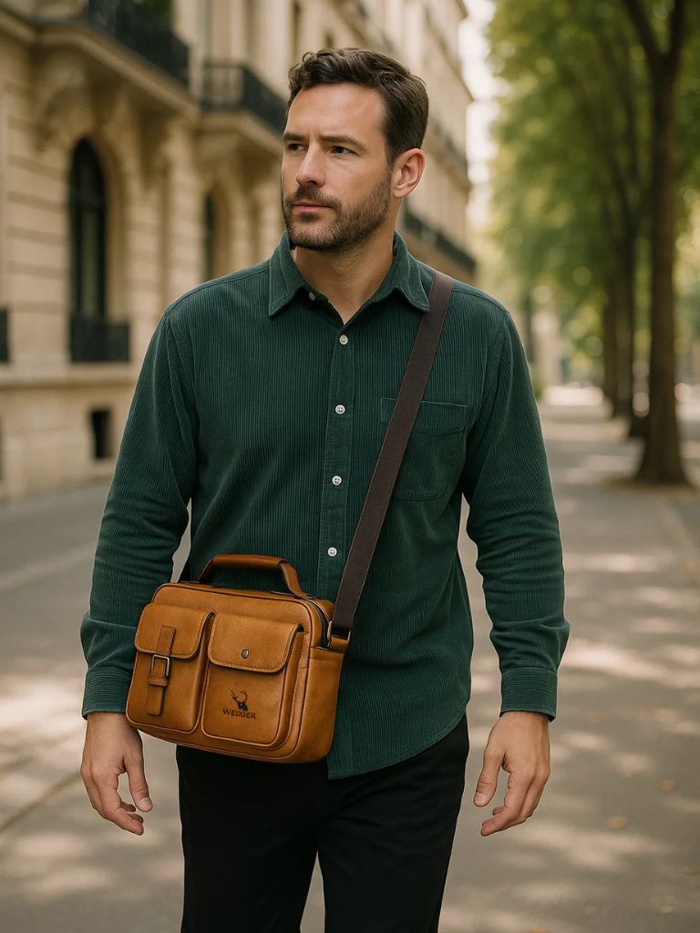 Oliver™ | Retro Rectangular Shoulder Bag