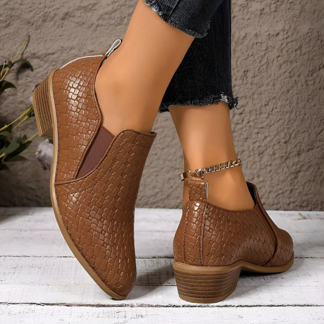 Alexia - Elegantes e Confortáveis Sapatos Oxford