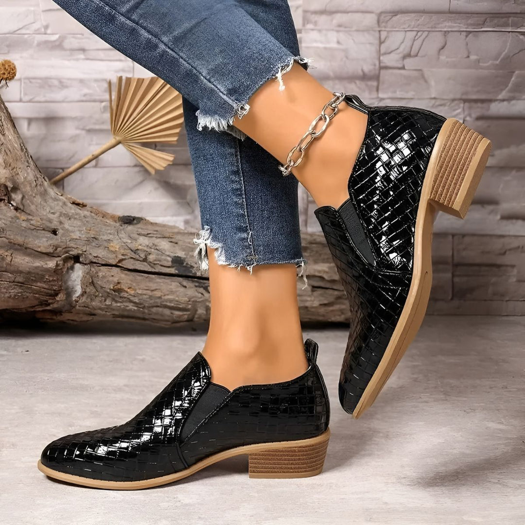 Alexia - Elegantes e Confortáveis Sapatos Oxford