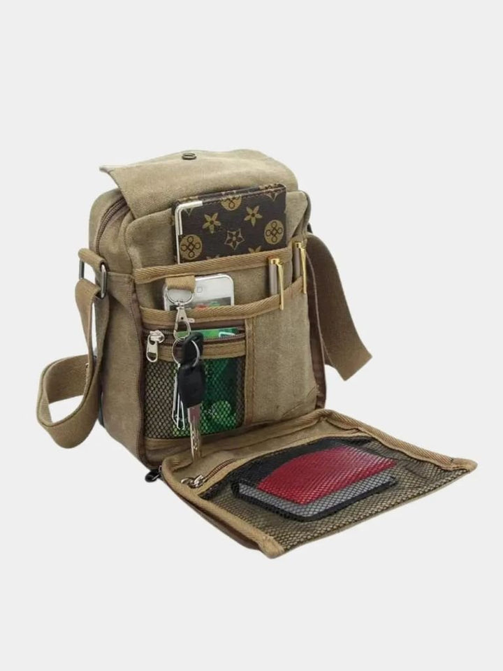 Óscar™ | Bolsa de Ombro Compacta Masculina