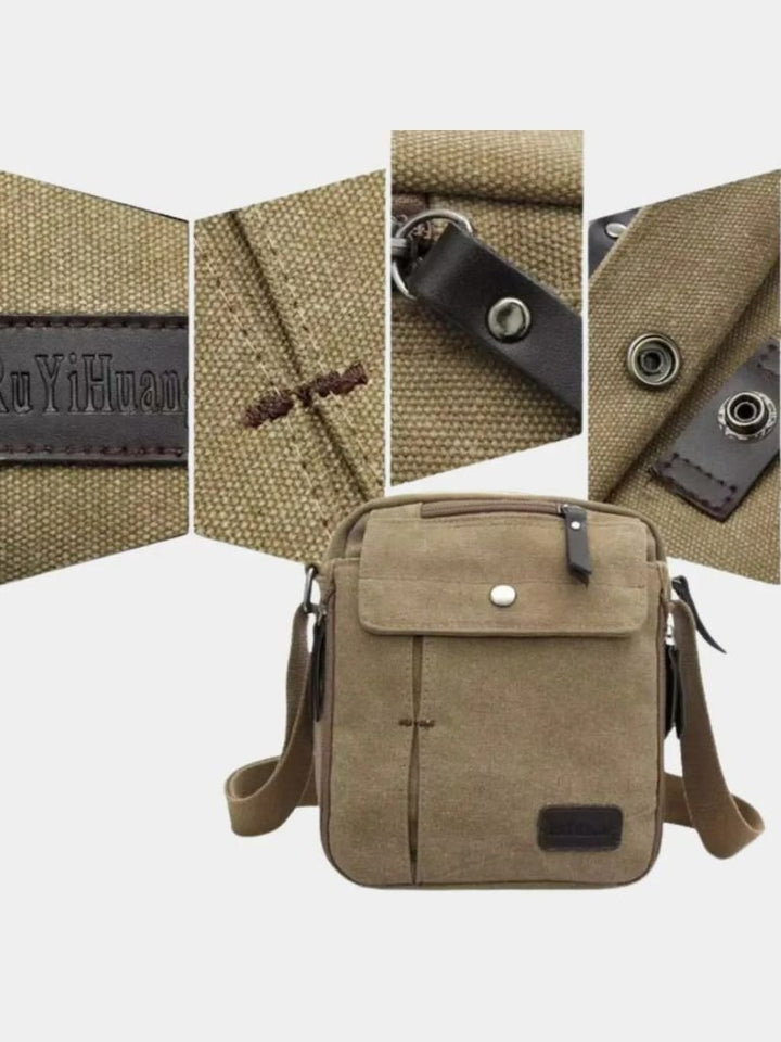 Óscar™ | Bolsa de Ombro Compacta Masculina