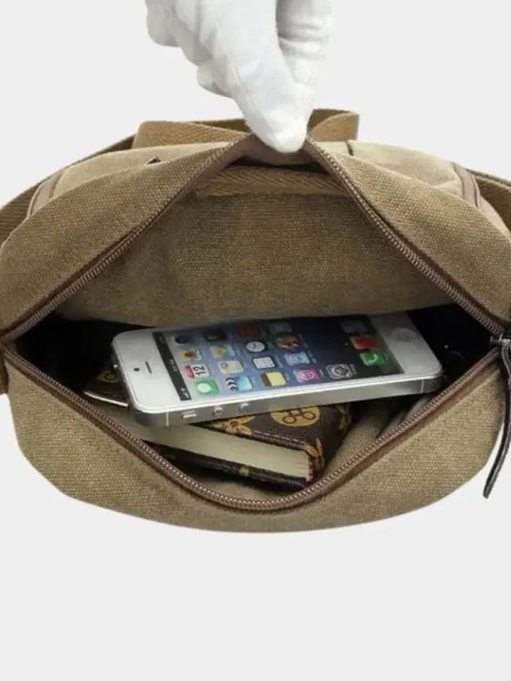 Óscar™ | Bolsa de Ombro Compacta Masculina