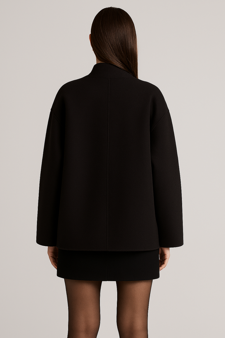 Casaco Oversized com Dupla Abotoadura Feminino