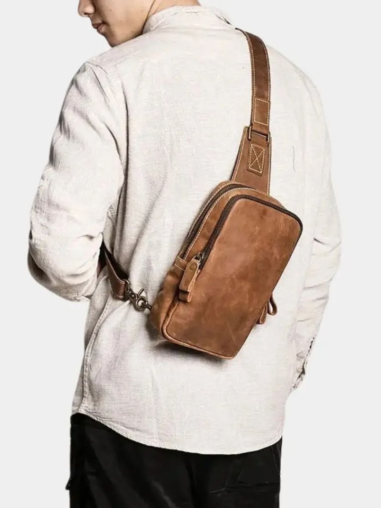 Péter™ | Vanguard Leather Bag