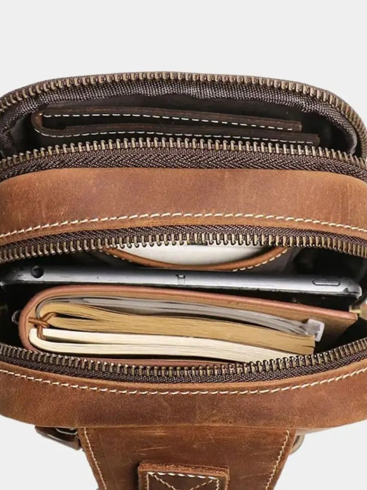 Péter™ | Vanguard Leather Bag