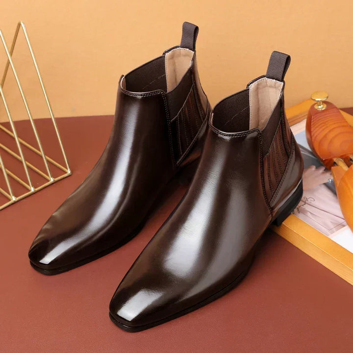 Peyton™ | Botas de Cuero Sintético