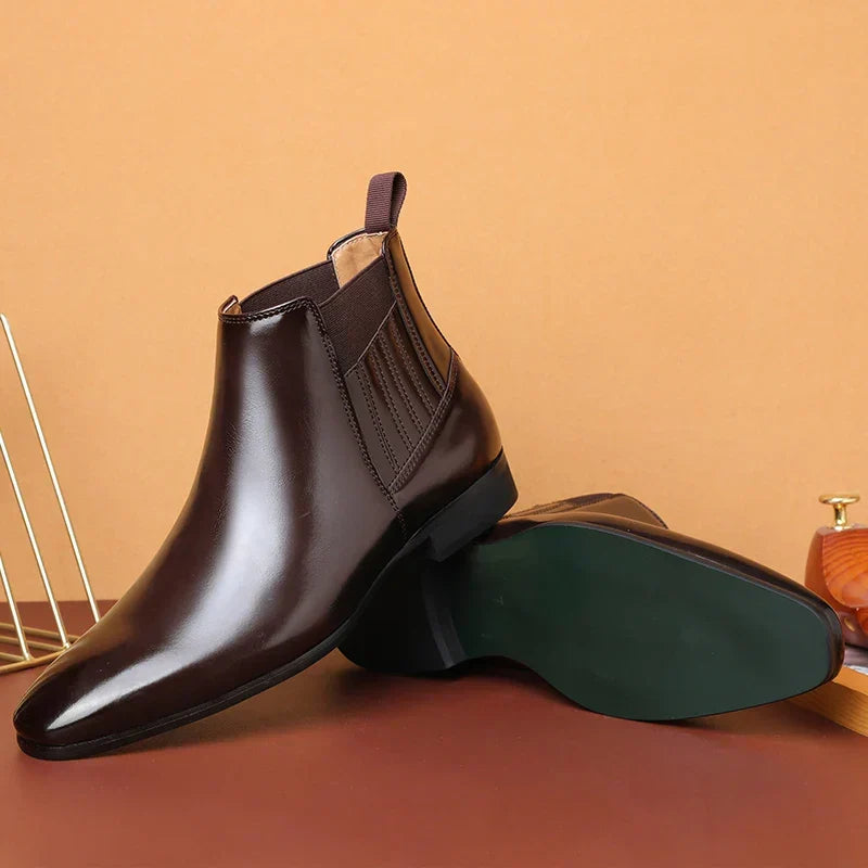 Peyton™ | Botas de Cuero Sintético