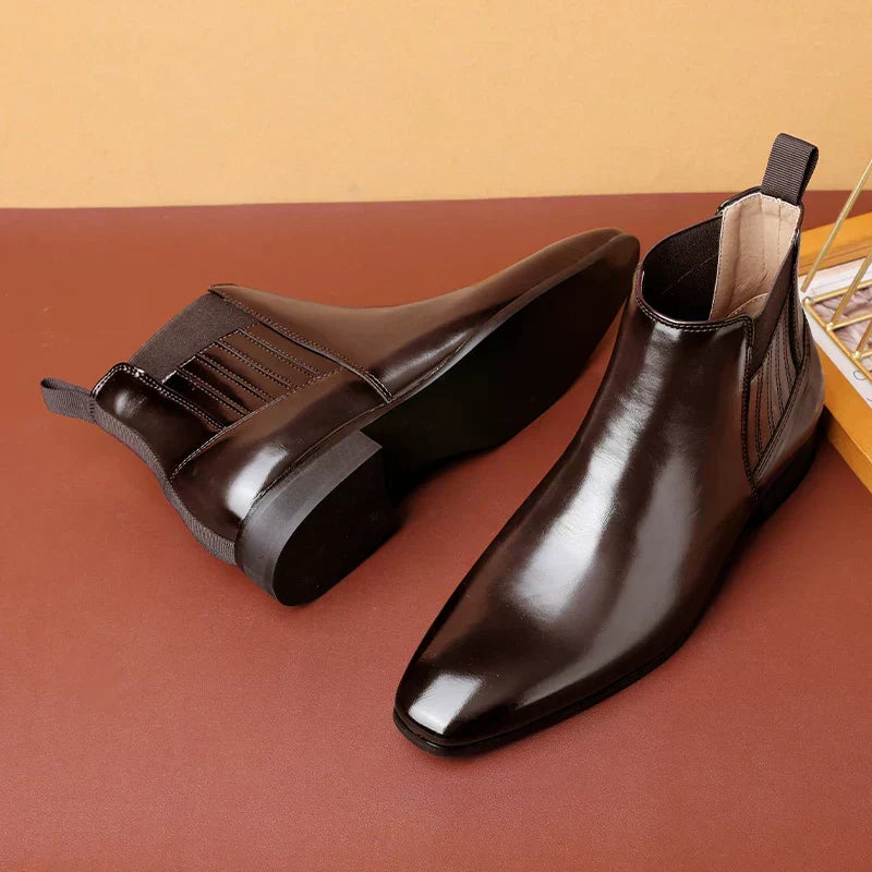 Peyton™ | Botas de Cuero Sintético