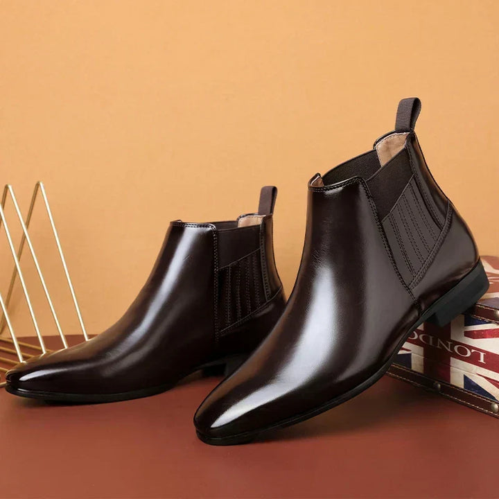 Peyton™ | Botas de Cuero Sintético