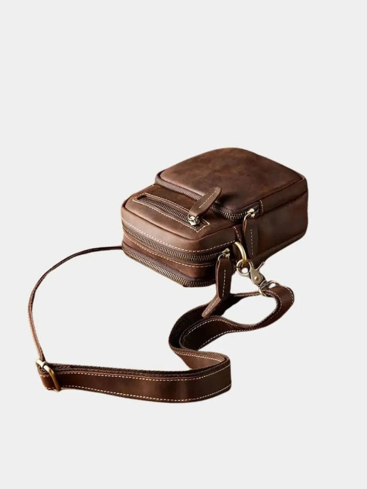 Rene™ | Bolsa de Ombro Vintage em Couro