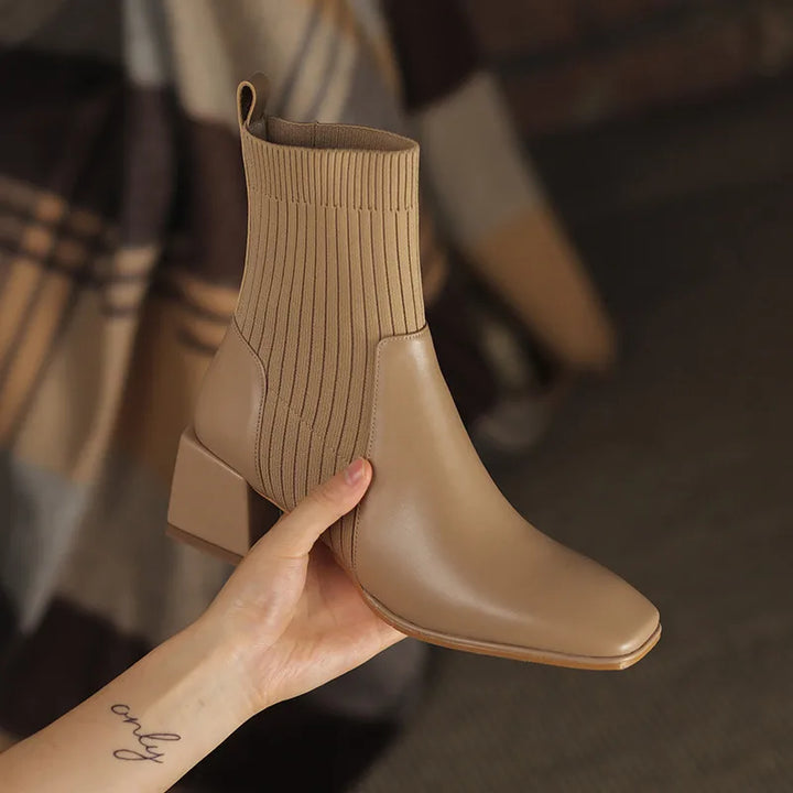 Lulu - Botas de Plataforma para Conforto e Elegância Feminina