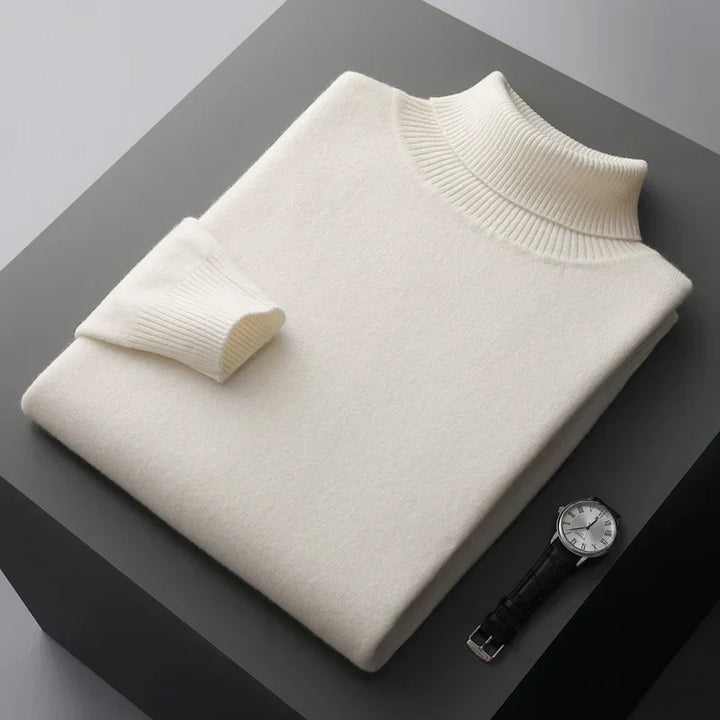 Linferhoff™ | Cashmere High Neck Sweater
