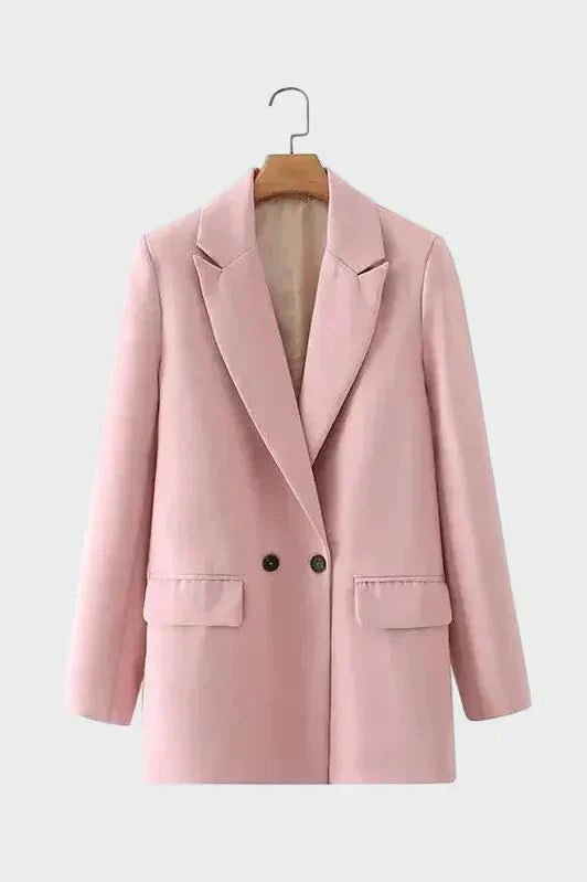 Casaco Oversized com Linha Moderna