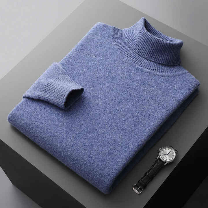 Linferhoff™ | Cashmere High Neck Sweater