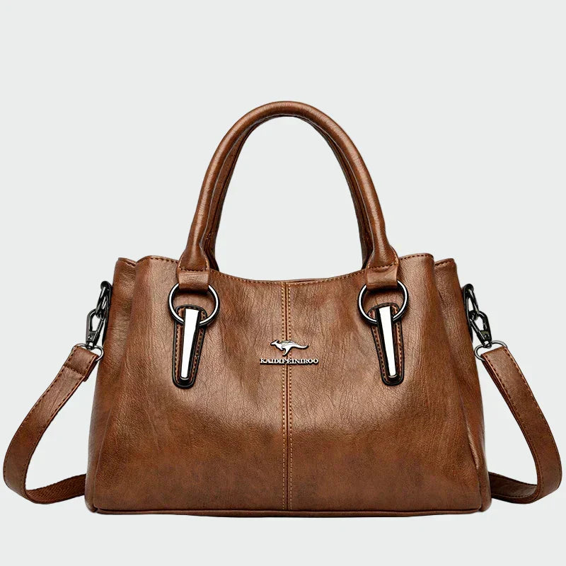 Bolsa de ombro elegante atemporal