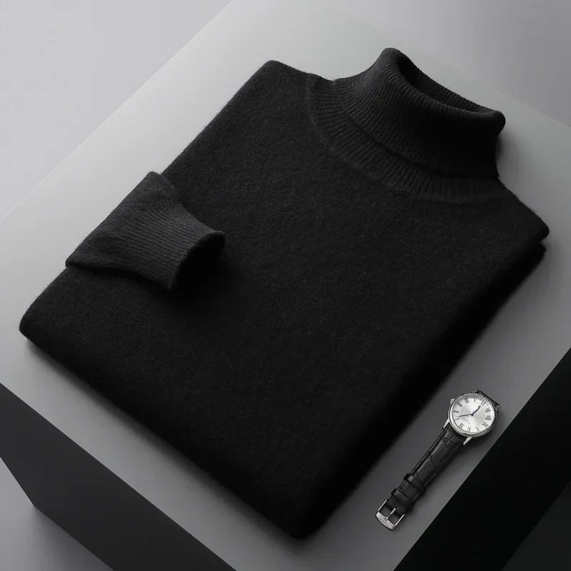 Linferhoff™ | Cashmere High Neck Sweater