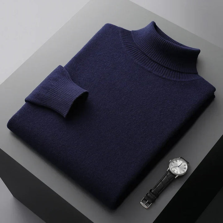 Linferhoff™ | Cashmere High Neck Sweater