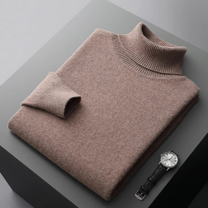 Linferhoff™ | Cashmere High Neck Sweater