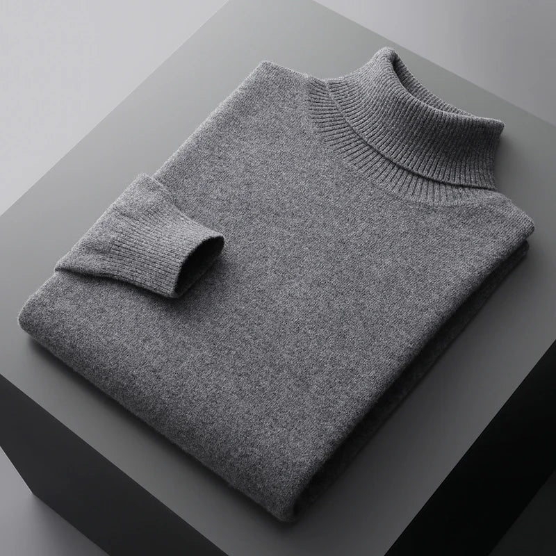 Linferhoff™ | Cashmere High Neck Sweater