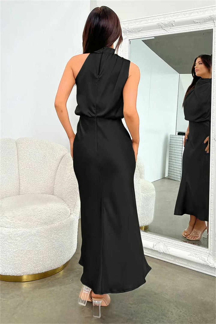 Tyra | Vestido de Gala Elegante com Decote Halter