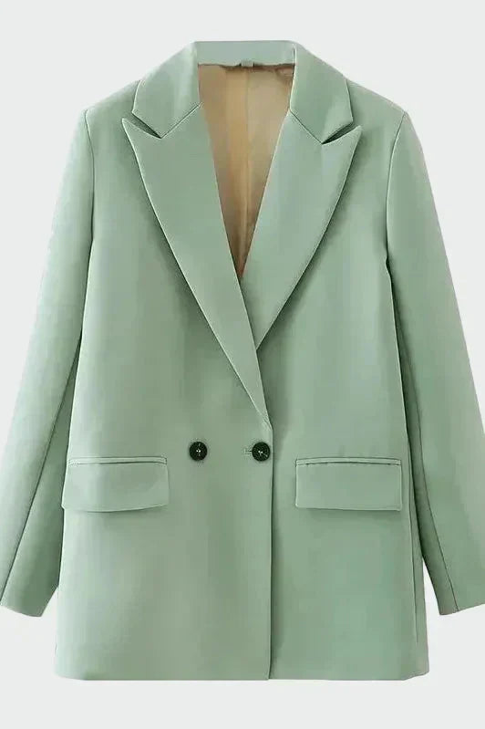 Casaco Oversized com Linha Moderna