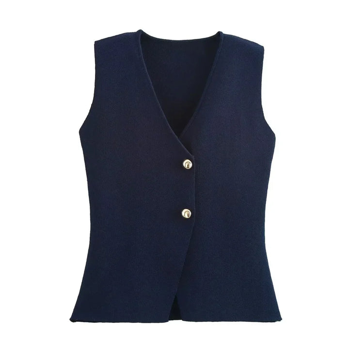 Diana Tricot Knit Vest