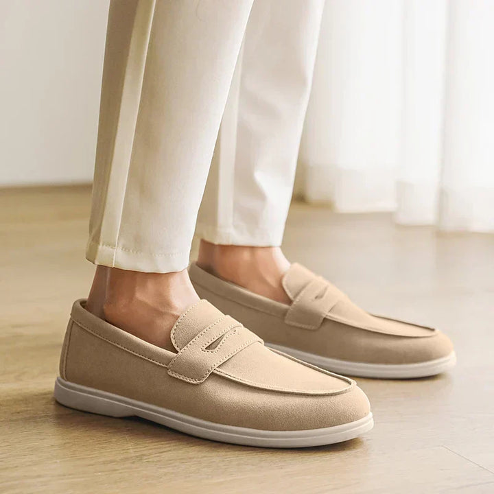 Santa-António Suede Moccasins