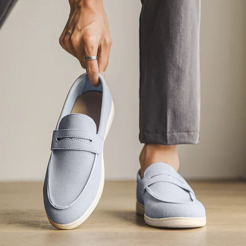 Santa-António Suede Moccasins