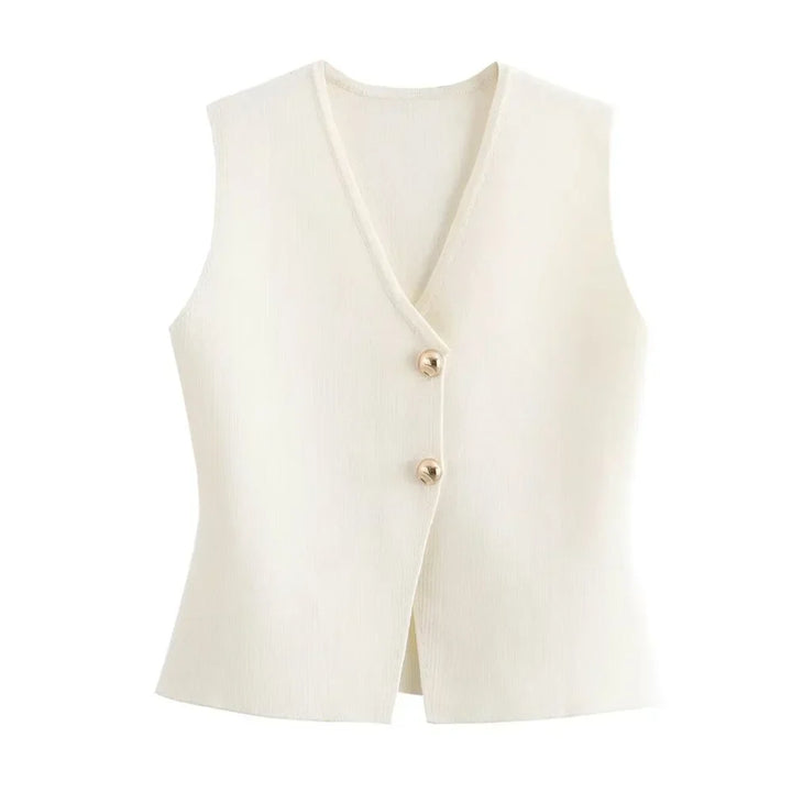 Diana Tricot Knit Vest