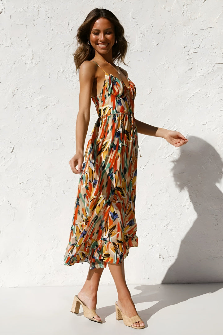 Evelina | Vestido Colorido e Elegante