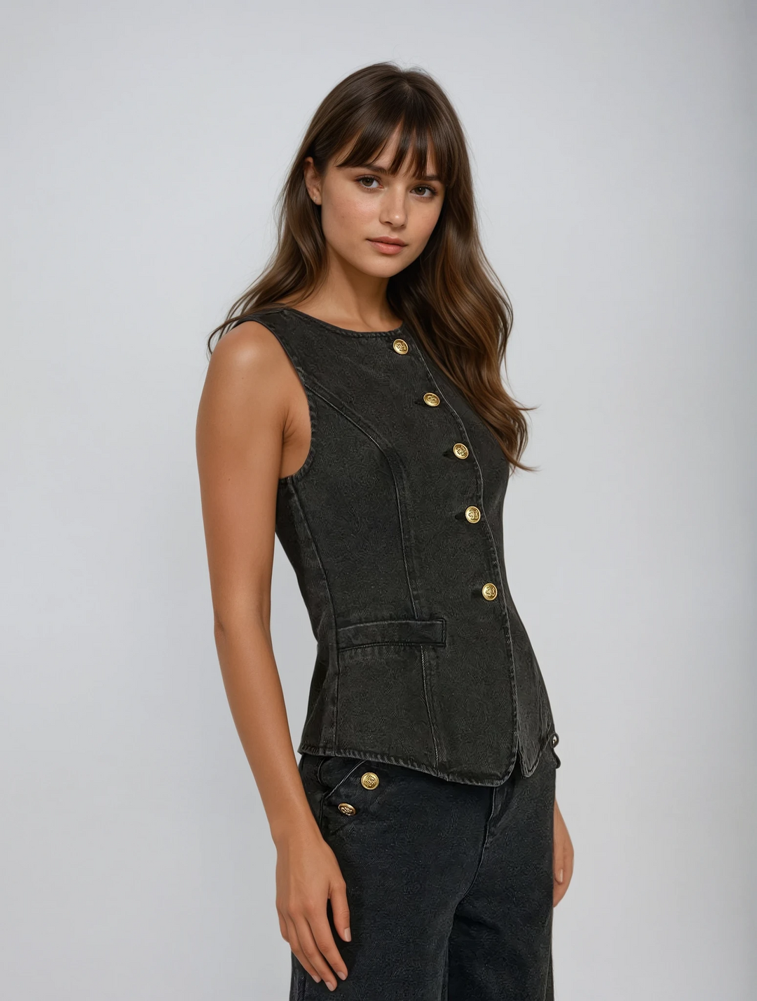 Felicia | Elegante Conjunto de Denim