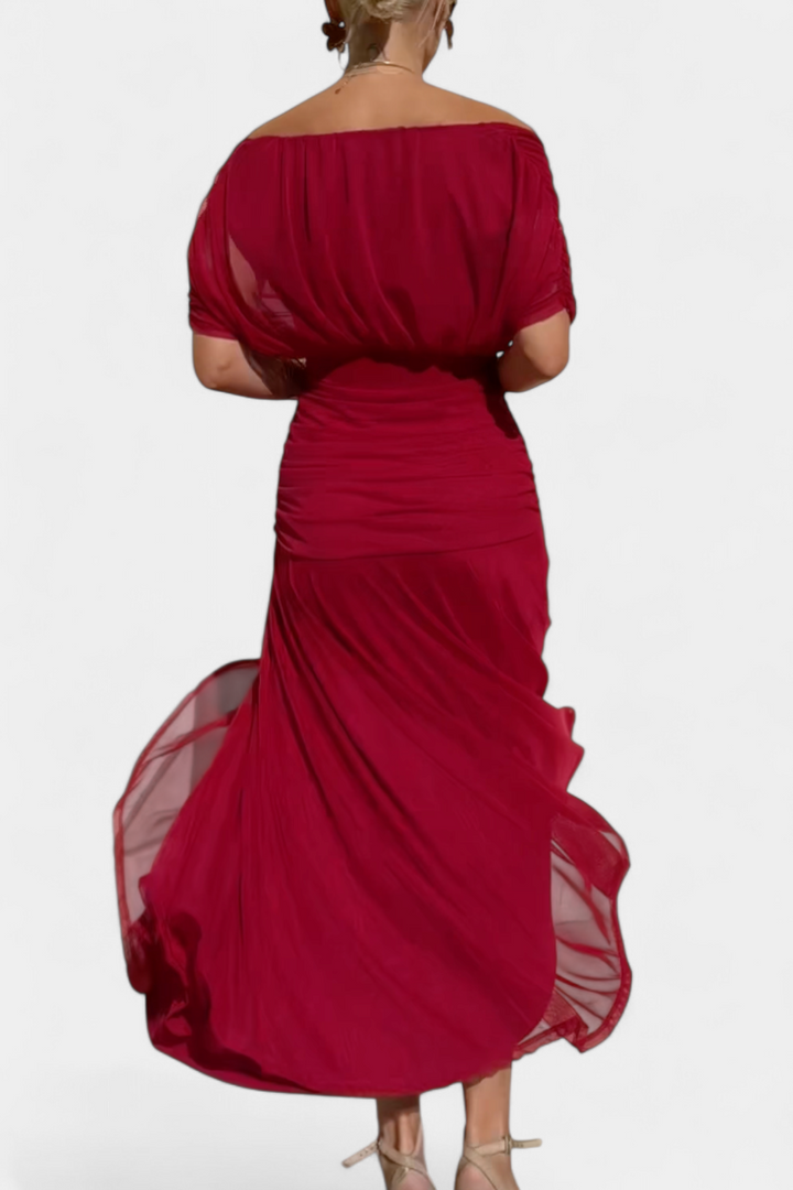 Alondra | Vestido Floral Longo com Decote em V