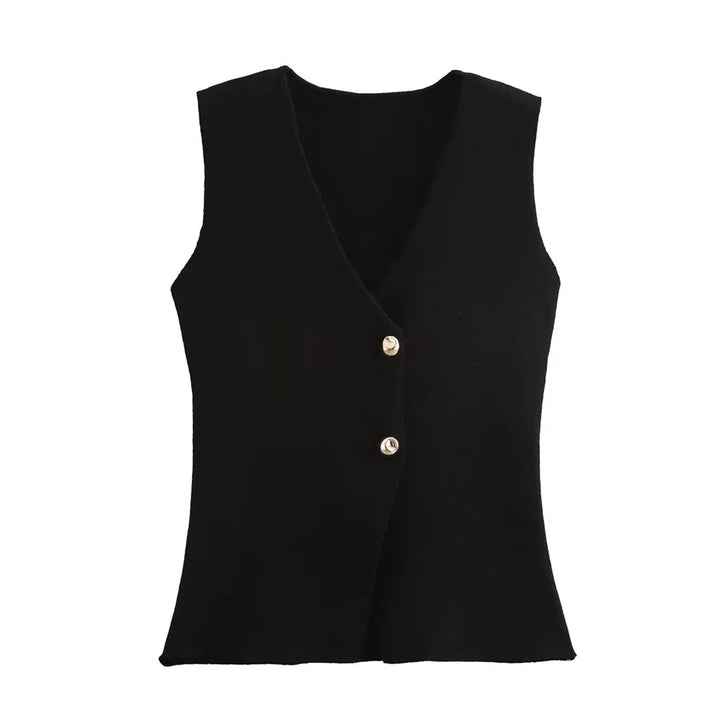 Diana Tricot Knit Vest