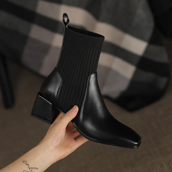Lulu - Botas de Plataforma para Conforto e Elegância Feminina