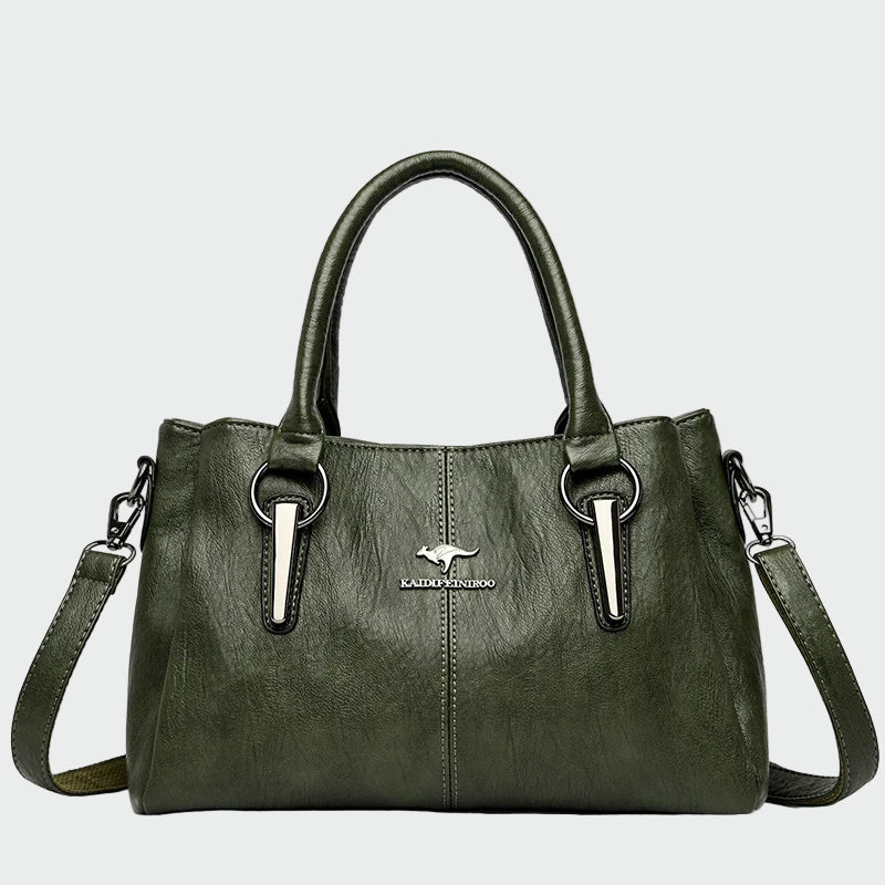 Bolsa de ombro elegante atemporal