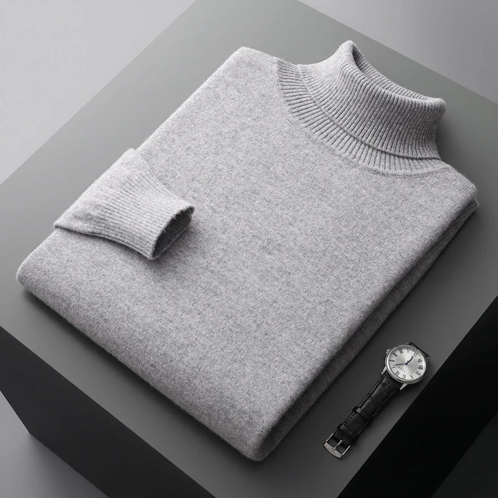 Linferhoff™ | Cashmere High Neck Sweater