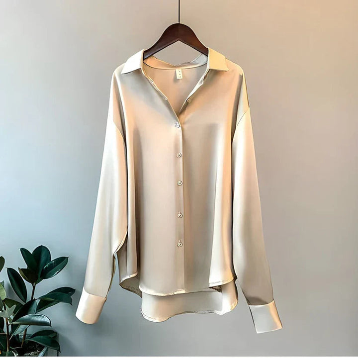 Camisa de Seda Feminina