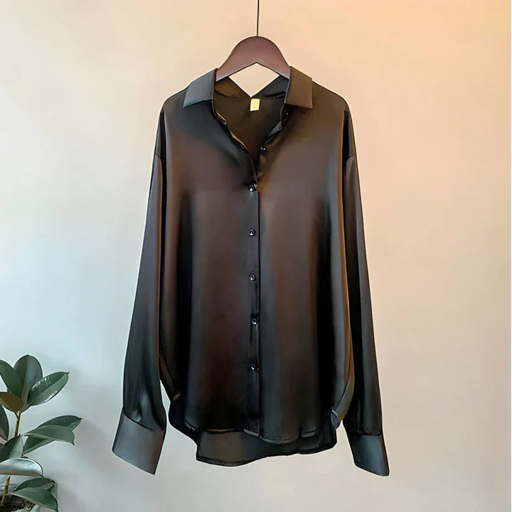 Camisa de Seda Feminina